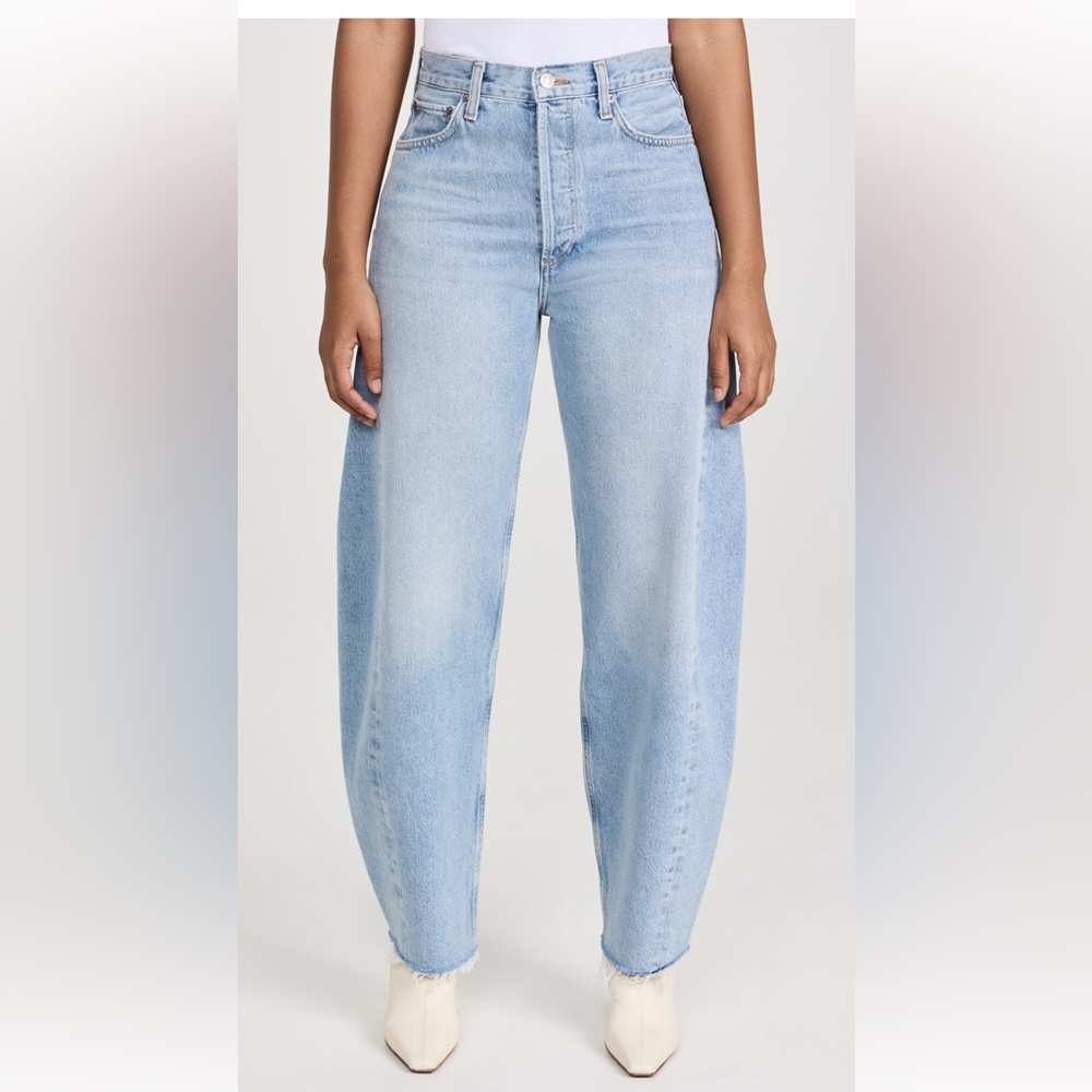 Agolde Luna Pieced Jeans in Void